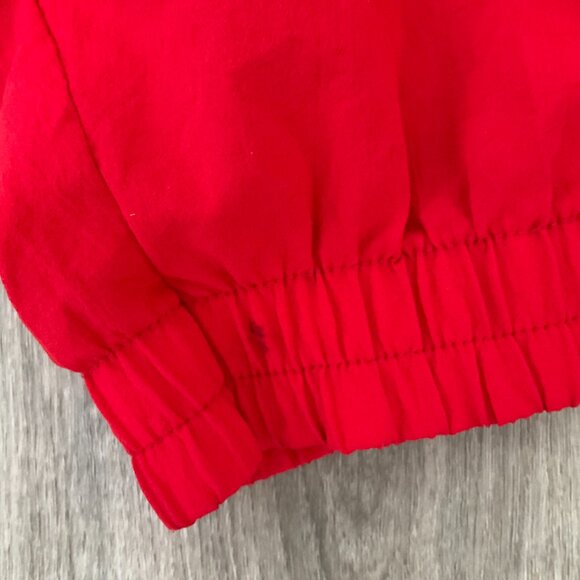 Vtg USA Sport Club Jacket Large Soft Shell Color Block Track Suit Coat USA Made - Picture 6 of 9